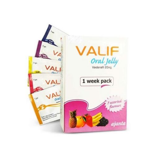 valif oral jelly 20mg Vardenafil